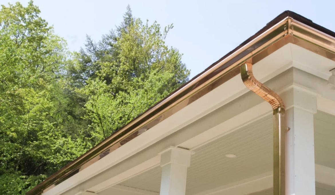 Copper Gutters